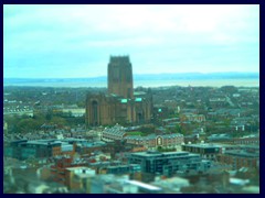 Liverpool skyline from Radio City Tower 41 - Anglican Cathedral